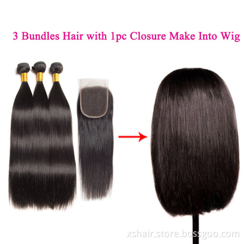 Best Selling Closure Lace Human Hair Front Grade 12A Brazilian Wig 26 Inch